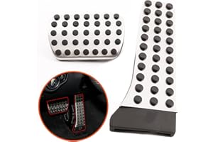 DIYUCAR - Pedal de freno de combustible para coche Forbenz C GLC Clase E W205 X253 W213 2016-2019 sin perforación AT accesorios