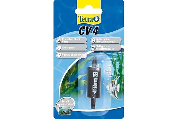 Tetra 608085 Anti-Siphon pour Pompe à Air pour Aquarium,CV4, Noir