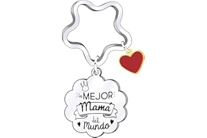 Lumengqi Regalo Mamá Madre Llavero Regalos de Madre Mamá Llavero Regalo para el día de la Madre Regalo de Cumpleaños para las Madres para Mamá Cumpleaños día de la Madre Navidad
