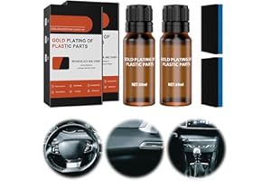 MATAME Kunststoffsanierung Für Autos, 2024 Nue Auto-Kunststoffreiniger, Auto Kunststoff Auffrischer, Kunststoffpflege Auto, Reparaturmittel für Autokunststoffe, Kunststoffsanierungsmittel Für Auto (2PC)