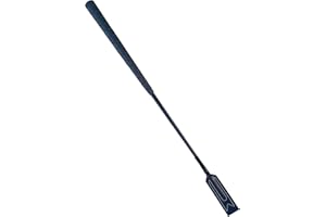 Hunters Saddlery Leather Riding Crop for Horses Show Jumping Racing Jockey Whip Equestrian 65cm