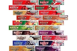 JUICY JAY'S Juicy Jay de Sabor Papel de Liar King Size Slim – 10 folletos in 10 sabores