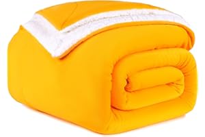 PANXHOME Decke Kuscheldecke, 160x200 cm Kuscheldecke Flauschig Weihnachts wolldecke, 520GSM Flauschige Decke, Warm Sherpa Decke, Wohndecke, Blanket für Mädchen und Kind