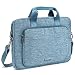 Produktbild Laptophülle | Evecase 15.6 Zoll Universal Neoprene Gepolsterte Notebook Briefcase Laptop Schutzhülle mit Anzug-Gewebe / Ablösbaren Träger / Handgriff / Frontfach / Zubehörfächer für Lenovo Asus Acer HP - Blau