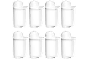 CAEHOMLY 8 Stück Ersatzwasserfilter für Siemens® EQ Series, EQ5 EQ6 EQ7 EQ9 S500 S700 S900 EQ500, Wasserfilter für Brita® Intenza 575491, Bosch® TCZ7003, TCZ7033, NSF-zertifizierter