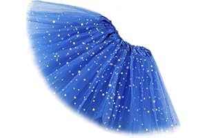 Ugitopi Niñas Sparkle Tutus Princesa Ballet Danza Capas Tul Tutu Faldas Girls Skirt
