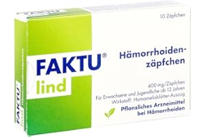 HANDSOMEMEN FAKTU lind Hämorrhoidenzäpfchen 10 St