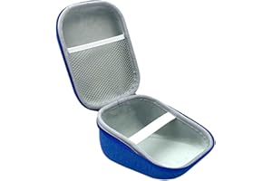 Fonowx Estuche rígido, bolsa de viaje protectora y liviana Estuche rígido a prueba de polvo para monitor de presión (solo estuche), Azul