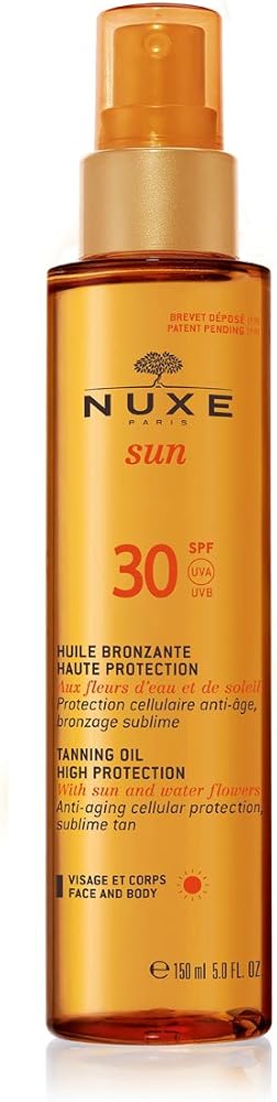 Nuxe Huile Bronzante Haute Protection SPF30 150 ml