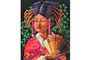 stickit Mini Stecksystem Chinesin mit Fächer ca. 11.385 Teile Nr. 41206