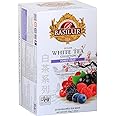 Basilur Ceylon White Tea | Forest Fruit | 20 Biodegradable Tea Bags | Natural Fruit Flavors | Ethically Sourced & Packed in Sri Lanka