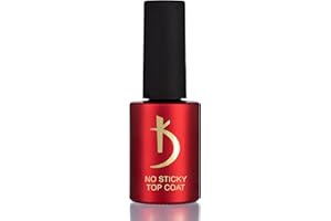 K Professional Gel UV Top Coat Vernis à ongles Longue durée Finition brillante 15 ml