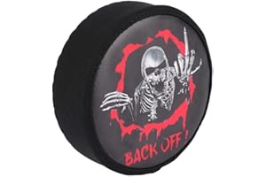 DILWE Couverture de pneu de secours de rc voiture, pièce pour pneu de Traxxas RC Crawler accessoire (Squelette)