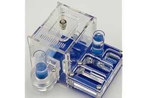 ANT GRAPE Dural asciugamano per acqua, formiche e formiche, in acrilico, per attività di casa e fattoria, mini nido di formiche (blu)