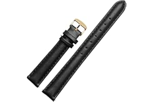 ELEGANTYL 12mm - 20mm Bracelet de montre en cuir véritable Montre pour femme Bracelet de remplacement Accessoires de montre