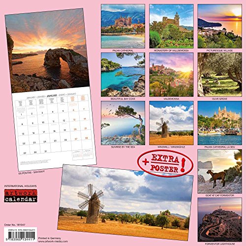 Mallorca 2018: Kalender 2018 (Artwork Edition)