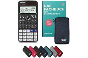 CALCUSO Standardpaket Blau mit Taschenrechner Casio FX-991DE X ClassWiz