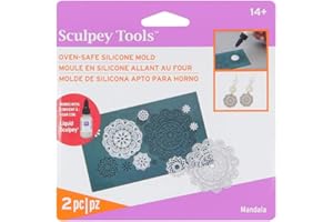 Sculpey APM49 Liquid Mold Silicone Mandala Flüssige Silikon