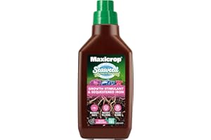 Maxicrop PPSI61L Sequestered Iron, 1L - Iron Infused Natural Seaweed Extract - Protects Against Yellowing - Supports Growth In Difficult Soil Conditions - Plant Nutrition