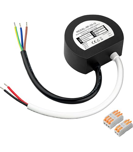 Alimentatore 12V DC trasformatore IP67 dimmerabile 1-10V luci strisce LED 230V Alimentatore 12V DC trasformatore IP67 dimmerabile 1-10V luci strisce LED 230V