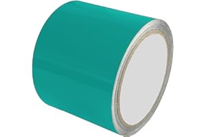 INDIGOS UG - Strisce Decorative 10m x 80mm - Turchese Lucido - Modellismo di Auto, Moto, Barche, Strisce Laterali, Strisce adesive, Tuning, Car Wrapping, Strisce di Rivestimento per Auto