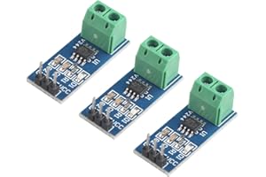 HALJIA Lot de 3 modules de capteur de courant ACS712 ACS712ELC-05B 5 A compatible avec Arduino