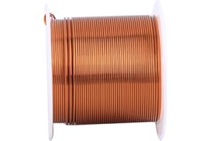 LTKJ 0,7 mm x 10 m Spulenmagnetdraht, emaillierter Kupferdraht, emaillierter Magnetwicklungsdraht, 1 Spule, natürliche Temperaturbewertung, weit verbreitet für Transformatoren, Induktoren