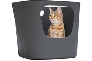 Karlie 522869 kuweta dla kota Lotus Eco L: 54,4 szer.: 43,9 wys.: 40,5 cm, szara