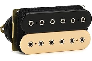 DiMarzio DP 100BC Super Distortion Humbucker E-Gitarren Tonabnehmer Schwarz/Crème