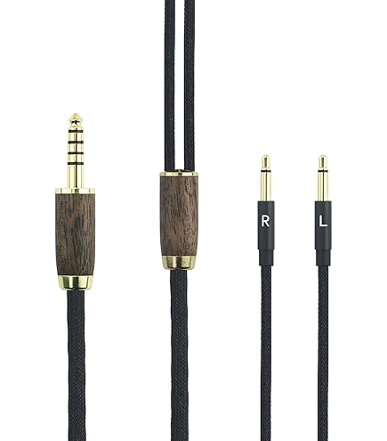 GEEKRIA 4.4mm Balanced Cable Compatible with HIFIMAN SUNDARA