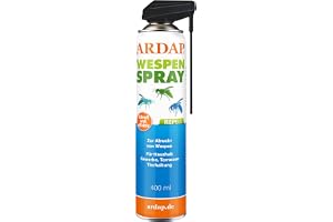 Produktabbildung: ARDAP Repell Wespenspray 400ml | Wespen vertreiben für Haushalt, Terasse etc., Anti Wespen Outdoor, Wespenspra