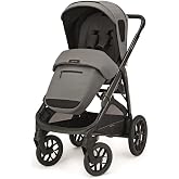 Inglesina Aptica XT Glam Tek El Tek Hamle ile Katlanıp A&ccedil;ılan &Ccedil;ift Y&ouml;n Bebek Arabası - Canyon Grey