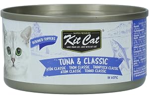 Kit Cat Debone Tuna Classic Aspic Canned Cat Food 80g