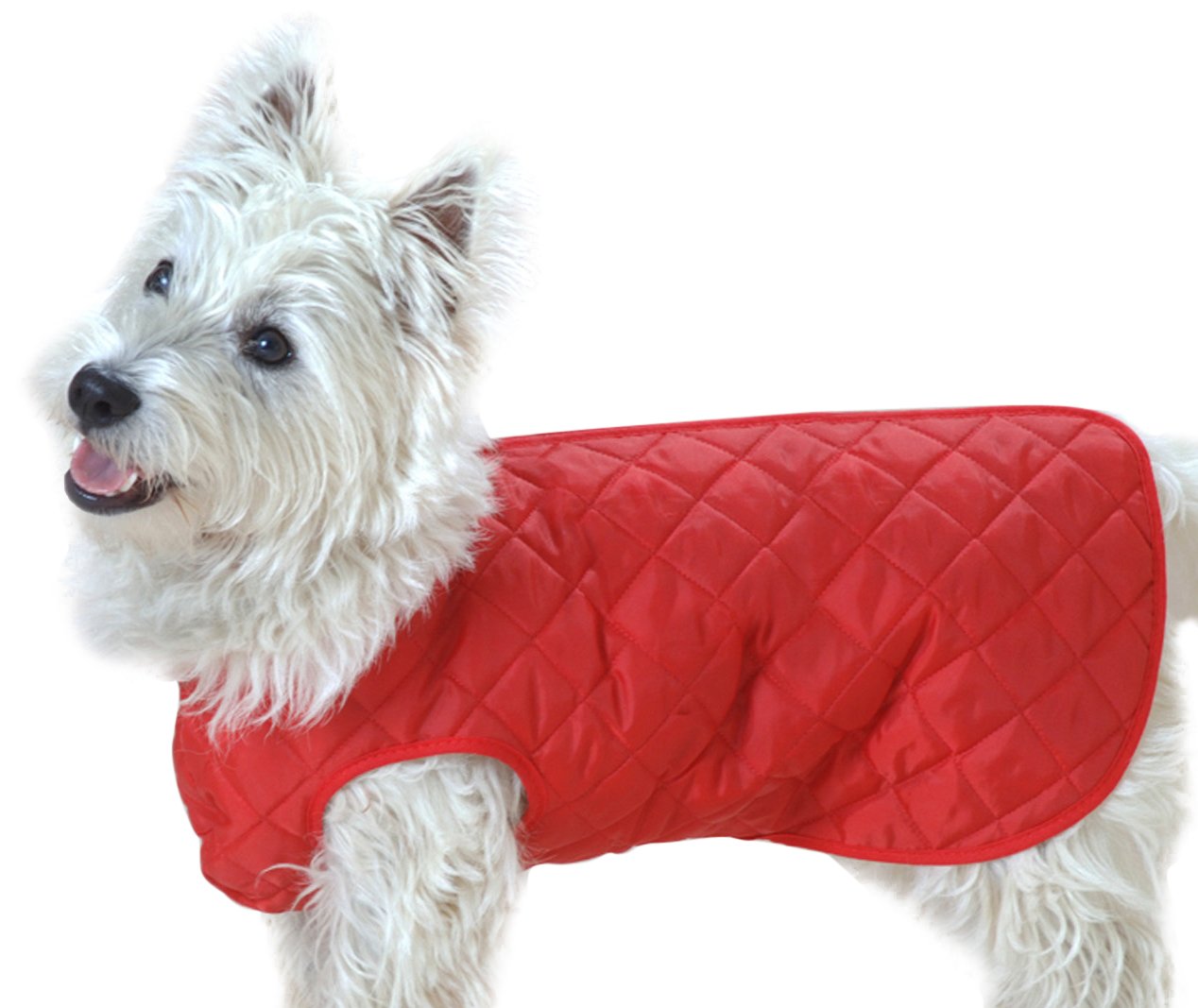 Cosipet Quilted Step in Suit, 24-inch/ 61 cm, Red