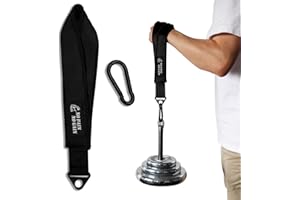 J Bryant Arm-Wrestling-Trainingsgurt, Handgriff, Armfinger, Unterarm, Trainingsgerät, Stärker und Power-Trainer für Kabelmaschine und freies Gewichtstraining