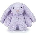 Best Pet Supplies Interactive Bunny Buddy Dog Toy with Crinkle and Squeaky Enrichment for Small and Medium Breed Puppies or Dogs, Cute and Plush - Bunny (Purple), Small
