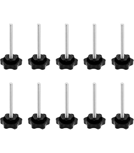 Rändelschrauben M6 X 55mm 2er-Set - Edelstahl Daumenschrauben Für Maschinen