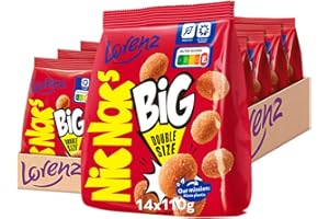 ‎LORENZ SNACK WORLD Lorenz Snack World NicNac's Original BIG, 14er Pack (14 x 110 g)