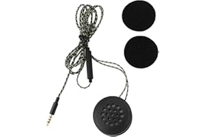 Ouitble Motorradhelm Bluetooth-Headset, Outdoor-Headset, wasserdichtes Motorrad-Sport-Headset, Musikanrufsteuerung, geeignet für die meisten Motorradhelme (Kabellänge: 1,2 m)