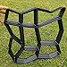 Produktbild UxradG DIY Path Maker Form manuell Pflastersteine Zement Ziegel Stein Road wiederverwendbar Kunststoff Beton Garten Formen 43,5 * Motiv Schwarze Katze (schwarz)