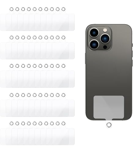 Cordini Per Cellulare Con Anello Metallico - 20 Pezzi Patch Adesive Universali Per Smartphone - Foto 4