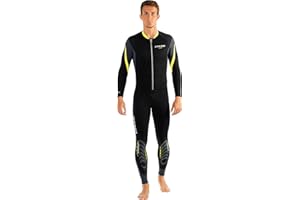 Cressi Lui Monopiece Wetsuit 2.5mm - Muta Monopezzo Uomo in Neoprene High Stretch 2.5mm