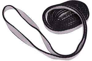 VGEBY1 Mountaineering Rope, Nylon, Gray, 150cm, Portable, for Rock Climbing, Camping, Hiking, Engineering, Fire Rescue