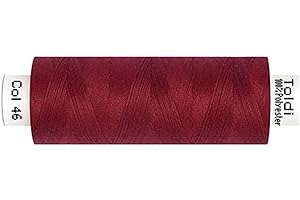 DIE STOFFTANTE Gütermann TOLDI - Filo per macchina da cucire, 500 m, 40 colori (046 rosso scuro)