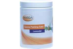 REKO FREIZEITBEDARF Peelingsalz, Saunasalz 1 Kilo, Lavendel, dazu Rekosan ® Kristallsalz für die Salzmühle 100g