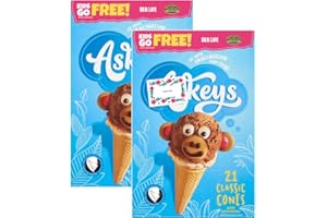 NORTHERNSCAPE Ice Cream Cones | Bundle | With Askeys Ice Cream Cones | 21 x 2 Pack | + Card