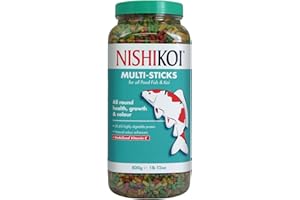 Nishikoi Multi-Sticks Complete Food for Koi and Pond Fish - 800g