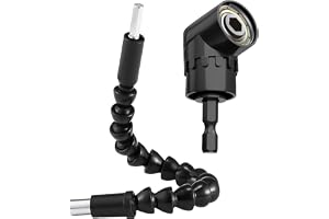 Ferizzia 2 stycken adapter för vinkelskruvmejsel set, 105° adapter