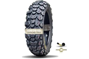 Däck 130/70-12 Slanglöst däck för skoter, 12 tums fälg, 130/70/12, slitstarkt däck, offroad-däck, 6 P.R., 280 kPa, maximal be