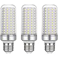 E27 LED Corn Bulbs 20W, AC175-265V, Non Dimmable, 2200LM Cool White 6000K, 200W Incandescent Bulbs Equivalent, E27 Energy Saving LED Bulb for Chandelier, Wall Lamp, Floor Lamp, Pack of 3